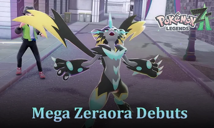 Mega Zeraora Revealed for Pokémon Legends: Z-A in Upcoming Mega Dimension DLC